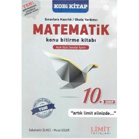 10.Sınıf Matematik Konu Bitirme Kitabı Limit Yayınları