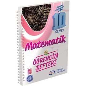 10 Sınıf Matematik Öğrencim Defteri Murat Yayınları