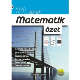10. Sınıf Matematik Özet-Pano Yayınları