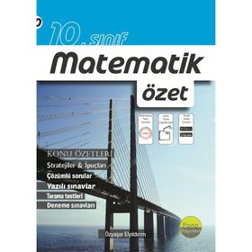 10. Sınıf Matematik Özet-Pano Yayınları