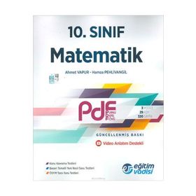 10. Sınıf Matematik Planlı Ders Föyü PDF-Eğitim Vadisi Yayınları