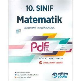 10. Sınıf Matematik Planlı Ders Föyü PDF-Eğitim Vadisi Yayınları
