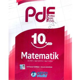 10. Sınıf Matematik Planlı Ders Föyü PDF-Eğitim Vadisi Yayınları