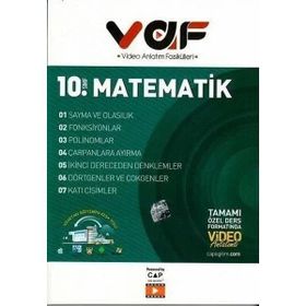 10. Sınıf Matematik Video Anlatımlı Fasiküller Çap Yayınları