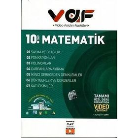 10. Sınıf Matematik Video Anlatımlı Fasiküller Çap Yayınları