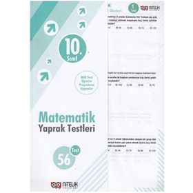 10.Sınıf Matematik Yaprak Test - Nitelik Yayınları