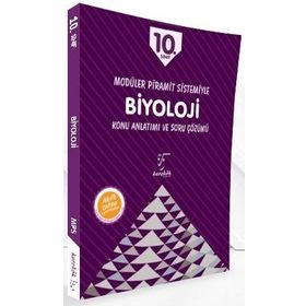 10. Sınıf Modüler Piramit Sistemiyle Biyoloji Konu Anlatımı ve Soru Çözümü Karekök Yayınları