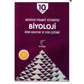 10. Sınıf Modüler Piramit Sistemiyle Biyoloji Konu Anlatımı ve Soru Çözümü Karekök Yayınları