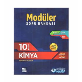 10.Sınıf Modüler Soru Bankası Kimya - Eğitim Vadisi Yayınları