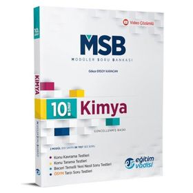 10.Sınıf Modüler Soru Bankası Kimya - Eğitim Vadisi Yayınları
