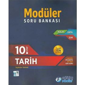 10.Sınıf Modüler Soru Bankası Tarih - Eğitim Vadisi Yayınları