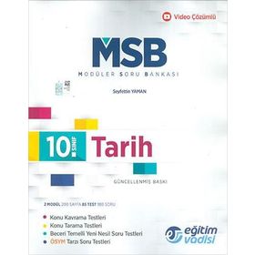 10.Sınıf Modüler Soru Bankası Tarih - Eğitim Vadisi Yayınları