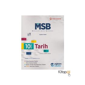 10.Sınıf Modüler Soru Bankası Tarih - Eğitim Vadisi Yayınları