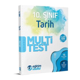 10. Sınıf Multi Test Tarih Eğitim Vadisi Yayınları