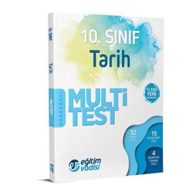 10. Sınıf Multi Test Tarih Eğitim Vadisi Yayınları