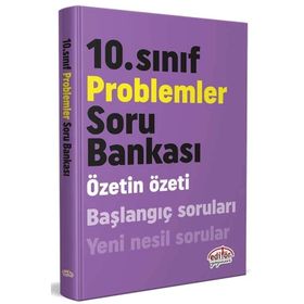 10. Sınıf Problemler Soru Bankası Editör Yayınevi