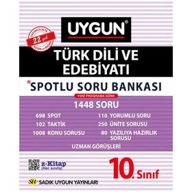 10. Sınıf Spotlu Türk Dili ve Edebiyatı-Sadık Uygun Yayınları
