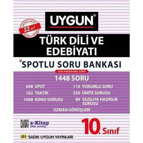 10. Sınıf Spotlu Türk Dili ve Edebiyatı-Sadık Uygun Yayınları