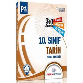 10. Sınıf Tarih 3'ü 1 Arada Soru Bankası Puan Yayınları