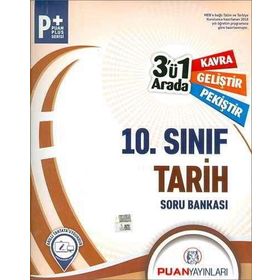 10. Sınıf Tarih 3'ü 1 Arada Soru Bankası Puan Yayınları