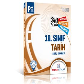 10. Sınıf Tarih 3'ü 1 Arada Soru Bankası Puan Yayınları