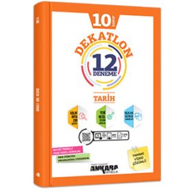 10.Sınıf Tarih Dekatlon 12 Deneme-Ankara Yayıncılık