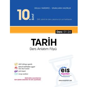 10. Sınıf Tarih Ders Anlatım Föyleri Eis Yayınları