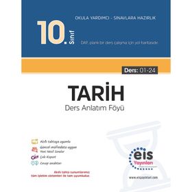 10. Sınıf Tarih Ders Anlatım Föyleri Eis Yayınları