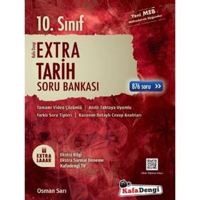 10.Sınıf Tarih Extra Soru Bankası Kafa Dengi Yayınları