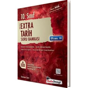 10.Sınıf Tarih Extra Soru Bankası Kafa Dengi Yayınları