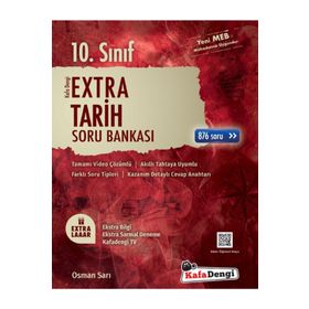 10.Sınıf Tarih Extra Soru Bankası Kafa Dengi Yayınları