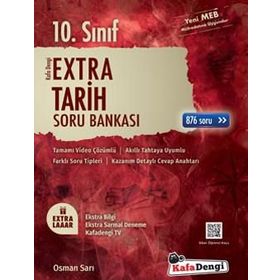 10.Sınıf Tarih Extra Soru Bankası Kafa Dengi Yayınları