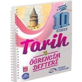10.sınıf Tarih Öğrencim Defteri Murat Yayınları