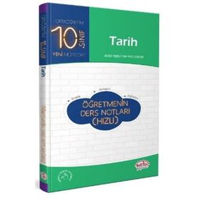 10. Sınıf Tarih Öğretmenin Ders Notları Editör Yayınevi