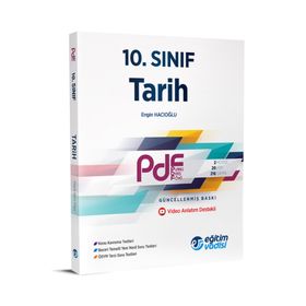 10.Sınıf Tarih PDF Eğitim Vadisi Yayınları