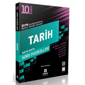 10. Sınıf Tarih Soru Fasikülleri 2 Fasikül - Başka Yayınları