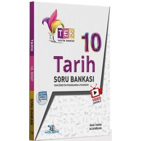 10.Sınıf Tarih TEK Serisi Video Çözümlü Soru Bankası Yayın Denizi Yayınları