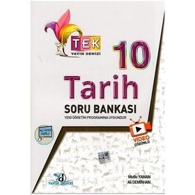 10.Sınıf Tarih TEK Serisi Video Çözümlü Soru Bankası Yayın Denizi Yayınları
