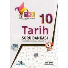 10.Sınıf Tarih TEK Serisi Video Çözümlü Soru Bankası Yayın Denizi Yayınları