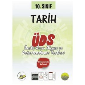 10. Sınıf Tarih Ünite Değerlendirme Sınavı-Pano Yayınları