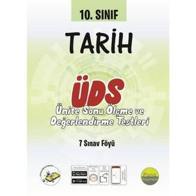 10. Sınıf Tarih Ünite Değerlendirme Sınavı-Pano Yayınları