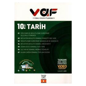 10. Sınıf Tarih VAF Serisi-Çap Yayınları