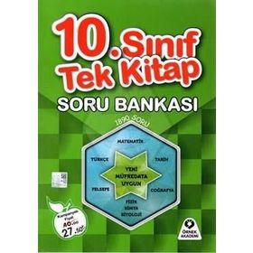 10. Sınıf Tek Kitap Soru Bankası - kollektif