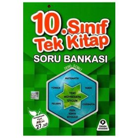 10. Sınıf Tek Kitap Soru Bankası - Örnek Akademi Yayınları