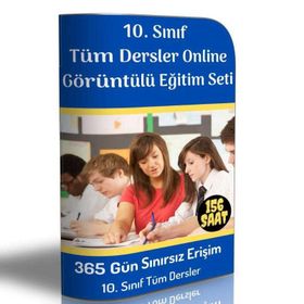 10. Sınıf Tüm Dersler Online Görüntülü Eğitim Seti
