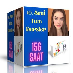 10. Sınıf Tüm Dersler Online Görüntülü Eğitim Seti