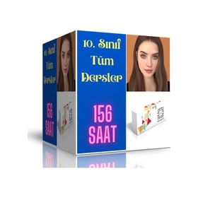 10. Sınıf Tüm Dersler Online Görüntülü Eğitim Seti