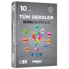 10. Sınıf Tüm Dersler Soru Bankası Ankara Yayınları