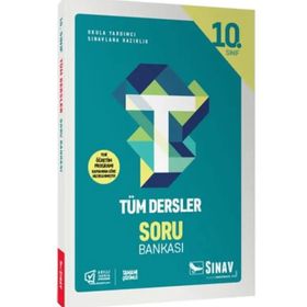 10. Sınıf Tüm Dersler Soru Bankası Sınav Dergisi Yayınları