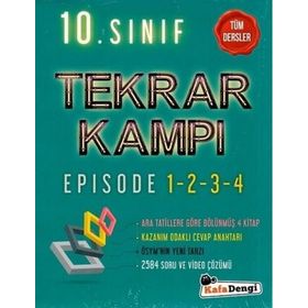 10. Sınıf Tüm Dersler Tekrar Kampı-Kafa Dengi Yayınları